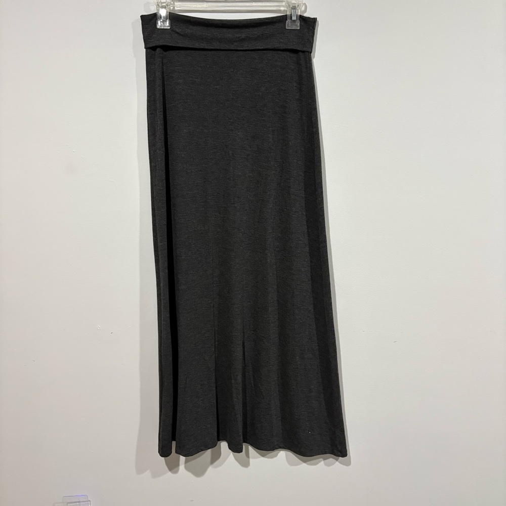 Hot Kiss Charcoal Maxi Skirt